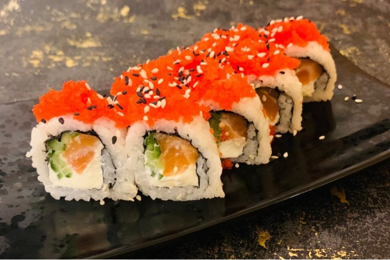 Суши-сет в "Kagerou Ramen House" в Таллине