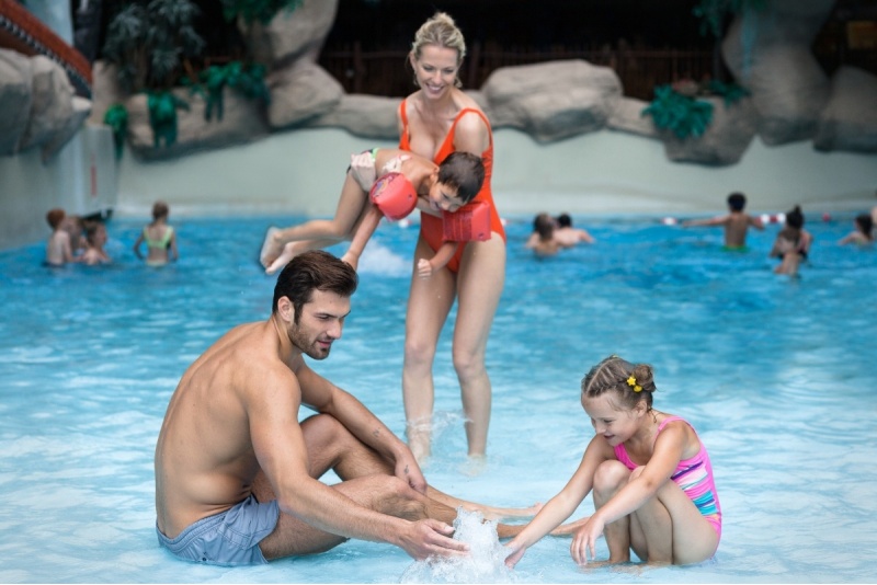Отдых с развлечениями в аквапарке «Виши» для семьи из 4 человек в Вильнюсе