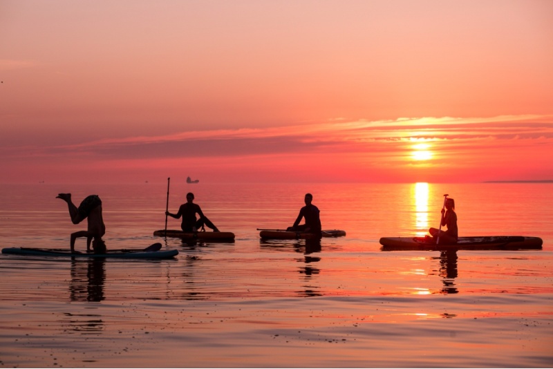 Sup-поход на закате на двоих от Surfy