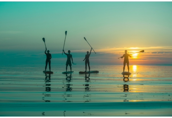 Sup-поход на закате для группы от Surfy